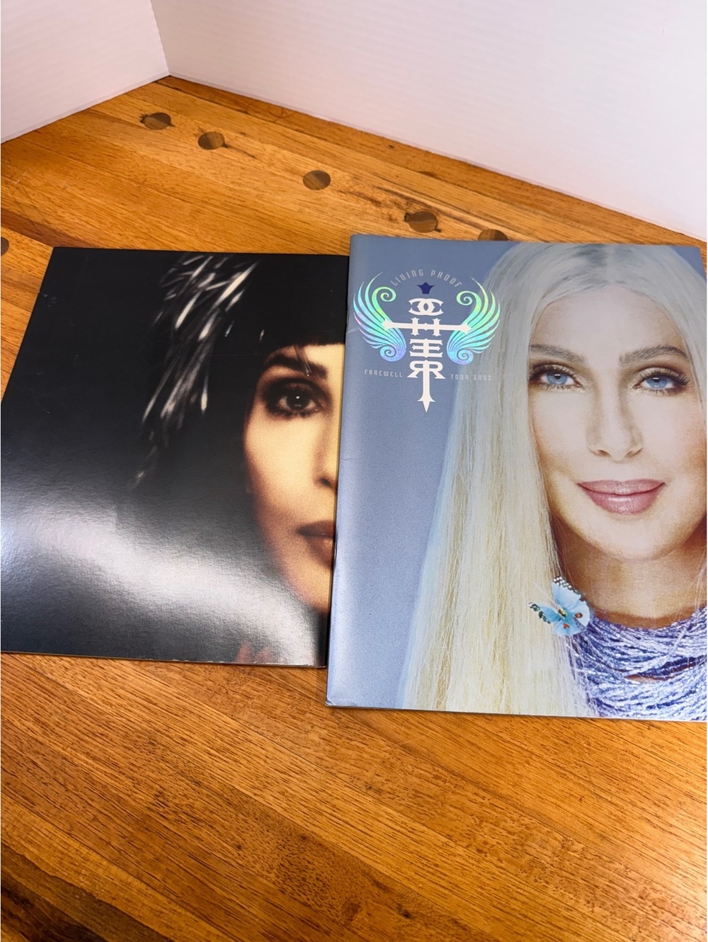 Cher Tour Book Program Lot 1999 Do You Believe & 2003 Living Proof Farewell